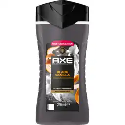 Jumbo AXE Fine Fragrance Collection Douchegel Black Vanilla 225 ml aanbieding