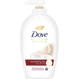 Jumbo Dove Verzorgende Handzeep Nourishing Silk 250 ml aanbieding