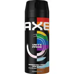Jumbo Axe Deodorant Bodyspray Unite 150 ml aanbieding