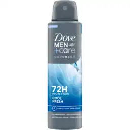 Jumbo Dove Men+Care Advanced Anti-Transpirant Deodorant Spray Cool Fresh 150 ml aanbieding