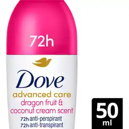 Jumbo Dove Deo Roll On Dragon Fruit Coconut 50 ML aanbieding