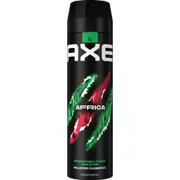 Jumbo AXE Deodorant Bodyspray Africa 200 ml aanbieding