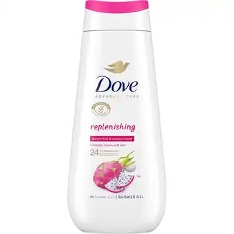 Jumbo Dove Advanced Care Douchegel Replenishing 225 ml aanbieding