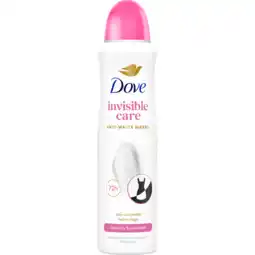 Jumbo Dove Advanced Care Anti-Transpirant Deodorant Spray Invisible Care 150 ML aanbieding