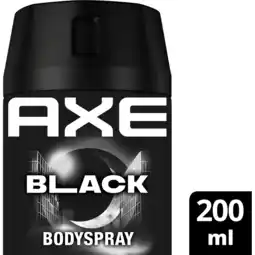 Jumbo AXE Deodorant Bodyspray Black 200 ml aanbieding