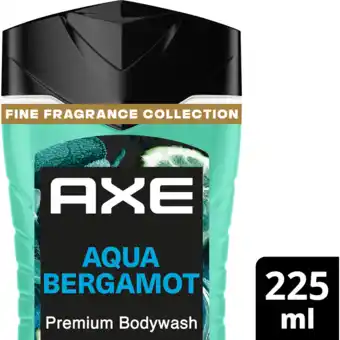 Jumbo Axe Showergel Aqua Bergamot 225 ML aanbieding