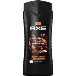Jumbo AXE 3-in-1 Douchegel Dark Temptation 400 ML aanbieding