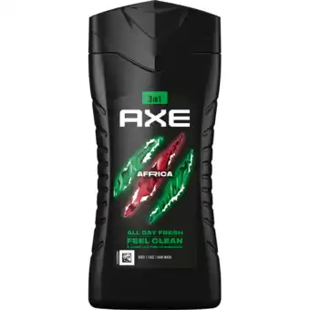 Jumbo AXE 3-in-1 Douchegel Africa 250 ML aanbieding