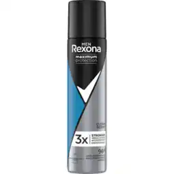 Jumbo Rexona Men Maximum Protection Anti-Transpirant Spray Clean Scent 100 ml aanbieding