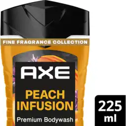 Jumbo AXE Fine Fragrance Collection Douchegel Peach Infusion 225 ml aanbieding