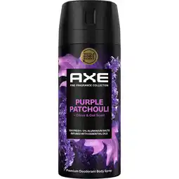 Jumbo AXE Fine Fragrance Collection Premium Deodorant Bodyspray Purple Patchouli 150 ml aanbieding