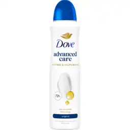 Jumbo Dove Advanced Care Anti-Transpirant Deodorant Spray Original 150 ml aanbieding
