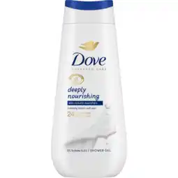 Jumbo Dove Advanced Care Verzorgende Douchegel Deeply Nourishing 225 ml aanbieding