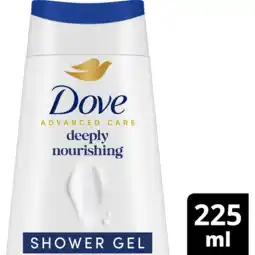 Jumbo Dove Advanced Care Verzorgende Douchegel Deeply Nourishing 225 ml aanbieding