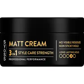 Jumbo Syoss Matt Styling Cream 100 ML aanbieding