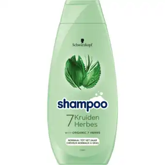 Jumbo Schwarzkopf Shampoo 7 Kruiden 400 ML aanbieding