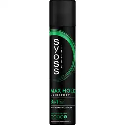 Jumbo Syoss Max Hold Haarspray 300 ML aanbieding