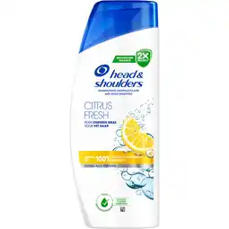 Jumbo Head & Shoulders Citrus Fresh Anti-Roos Shampoo Voor Vet Haar 625ml aanbieding