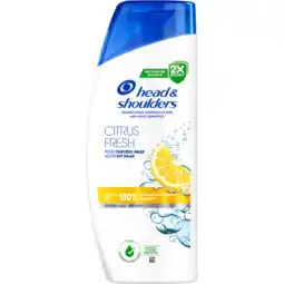 Jumbo Head & Shoulders Citrus Fresh Anti-Roos Shampoo Voor Vet Haar 625ml aanbieding