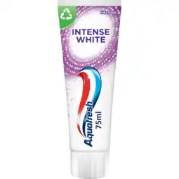 Jumbo Aquafresh Intense White Tandpasta voor wittere tanden 75ml aanbieding