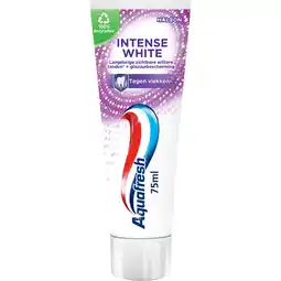 Jumbo Aquafresh Intense White Tandpasta voor wittere tanden 75ml aanbieding