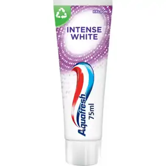 Jumbo Aquafresh Intense White Tandpasta voor wittere tanden 75ml aanbieding