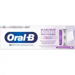 Jumbo Oral-B Express Whitening Tandpasta 75ml aanbieding