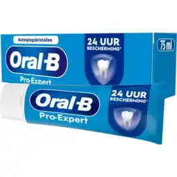 Jumbo Oral-B Pro-Expert Professionele Bescherming Reinigingskristallen Tandpasta 75ml aanbieding