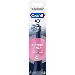 Jumbo Oral-B iO Gentle Care Zwart, Originele vervangende ronde opzetborstels, 2 aanbieding