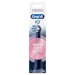 Jumbo Oral-B iO Gentle Care Zwart, Originele vervangende ronde opzetborstels, 2 aanbieding