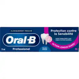 Jumbo Oral-B Professional Bescherming Gevoelige Tanden Frisse Munt Tandpasta 75ml aanbieding