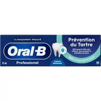 Jumbo Oral-B Tandpasta Professional Tartare Control Cleaning Crystals 75 ML aanbieding