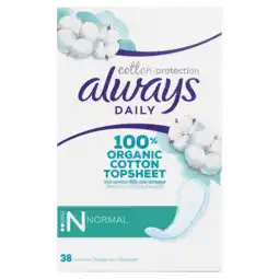 Jumbo Always Daily Cotton Protection Inlegkruisjes aanbieding