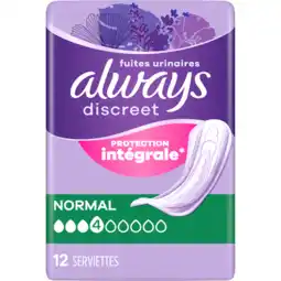 Jumbo Always Discreet Verband Voor Urineverlies aanbieding