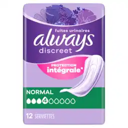 Jumbo Always Discreet Verband Voor Urineverlies aanbieding