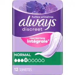 Jumbo Always Discreet Verband Voor Urineverlies aanbieding