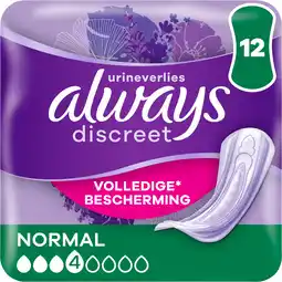 Jumbo Always Discreet Verband Voor Urineverlies aanbieding