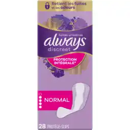 Jumbo Always Discreet Inlegkruisjes Voor Urineverlies Normal X28 aanbieding