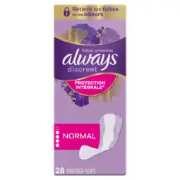 Jumbo Always Discreet Inlegkruisjes Voor Urineverlies Normal X28 aanbieding