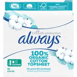 Jumbo Always Always Cotton Protection Normal Maandverband aanbieding