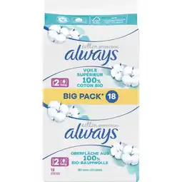 Jumbo Always Always Cotton Protection Ultra Long Maandverbanden aanbieding