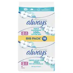 Jumbo Always Always Cotton Protection Ultra Long Maandverbanden aanbieding