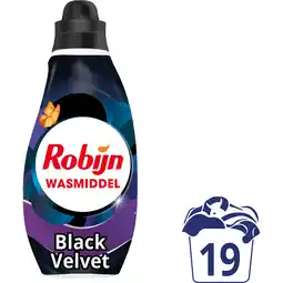 Jumbo Robijn Klein & Krachtig Classics Vloeibaar Wasmiddel Black Velvet 19 wasbeurten aanbieding