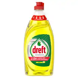 Jumbo Dreft Platinum Quickwash Citroen Vloeibaar Afwasmiddel 520ml aanbieding