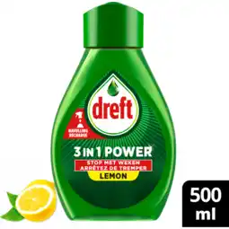 Jumbo Dreft 3in1 Power Spray, Citroen, 500 ML aanbieding