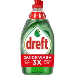 Jumbo Dreft Platinum Quickwash Original Vloeibaar Afwasmiddel 520ml aanbieding