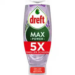 Jumbo Dreft Natuurlijke Geur Afwasmiddel Lavendel & Rozemarijn 730ML aanbieding