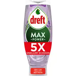Jumbo Dreft Natuurlijke Geur Afwasmiddel Lavendel & Rozemarijn 730ML aanbieding
