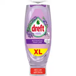 Jumbo Dreft Natuurlijke Geur Afwasmiddel Lavendel & Rozemarijn 730ML aanbieding
