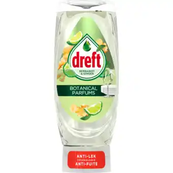 Jumbo Dreft Natuurlijke Geur Afwasmiddel Bergamot & Gember 450ML aanbieding